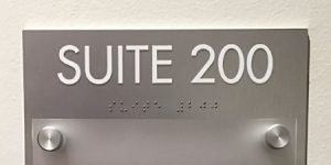 Custom ADA Room Identification Signs