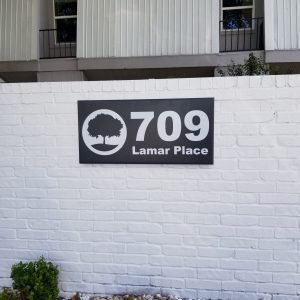 [city] Address Signs Lamar Oaks Address Sign e1679428236907 300x300