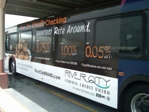 Custom bus wraps and graphics