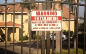 custom aluminum safety sign