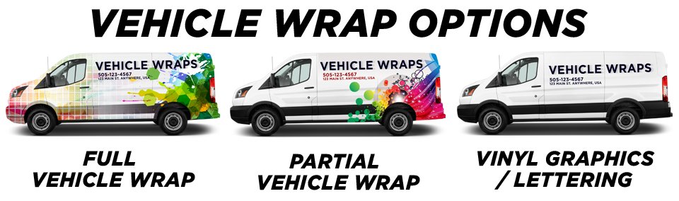 Layton Vehicle Wraps vehicle wrap options